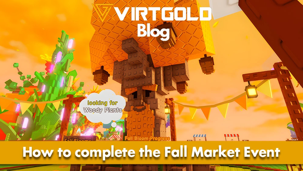 Grow a Garden - How to complete the Fall Market Event - VirtGold