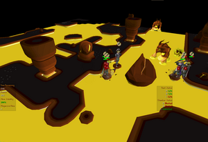 the volcanic mine