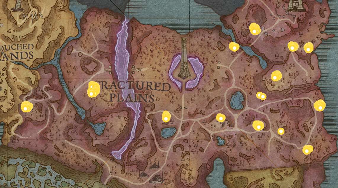 Magic Tree Locations