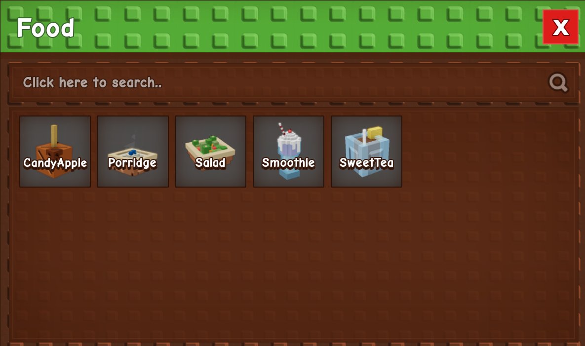 Continuation of the Cooking Event