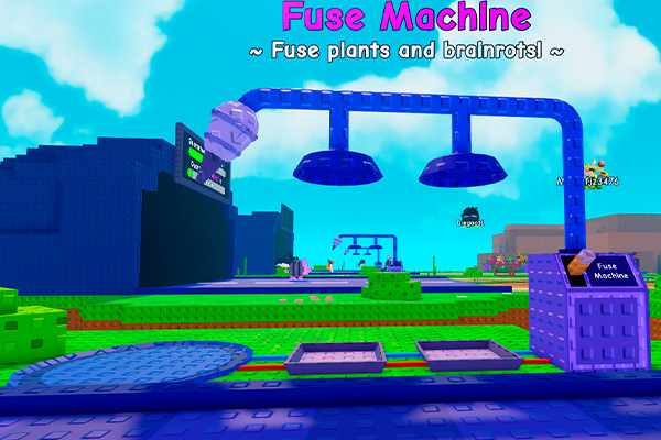 Fusion of Plants and Brainrots